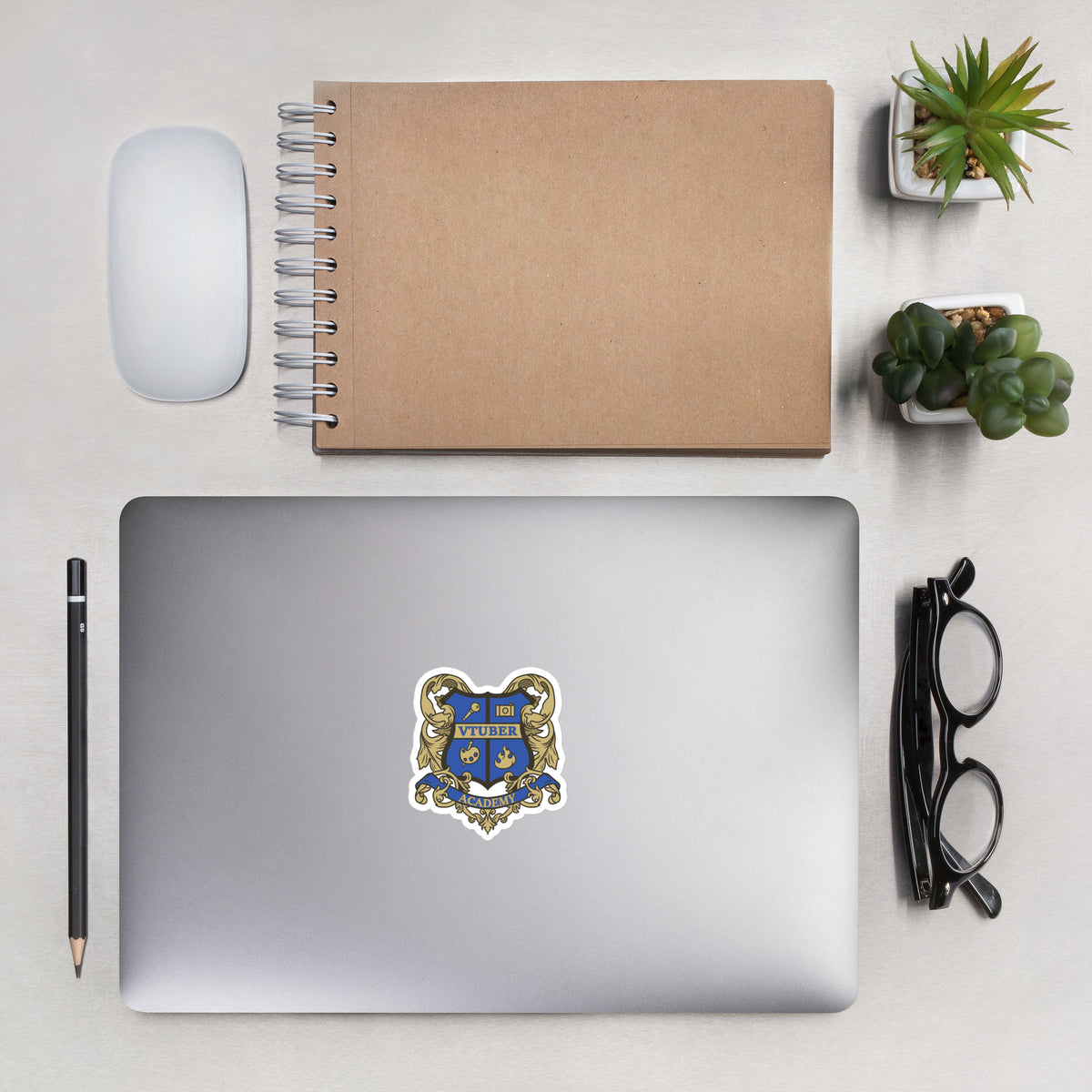 VTuber Academy Bubble-free stickers