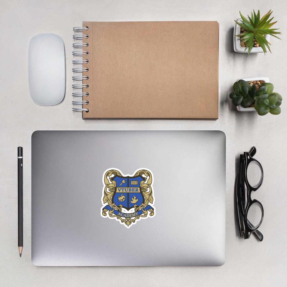 VTuber Academy Bubble-free stickers