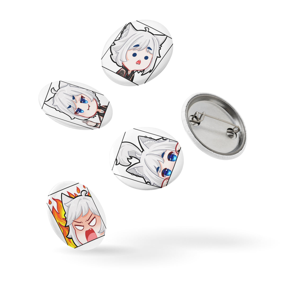 Chibi Yuki Morikami - Set of pin buttons