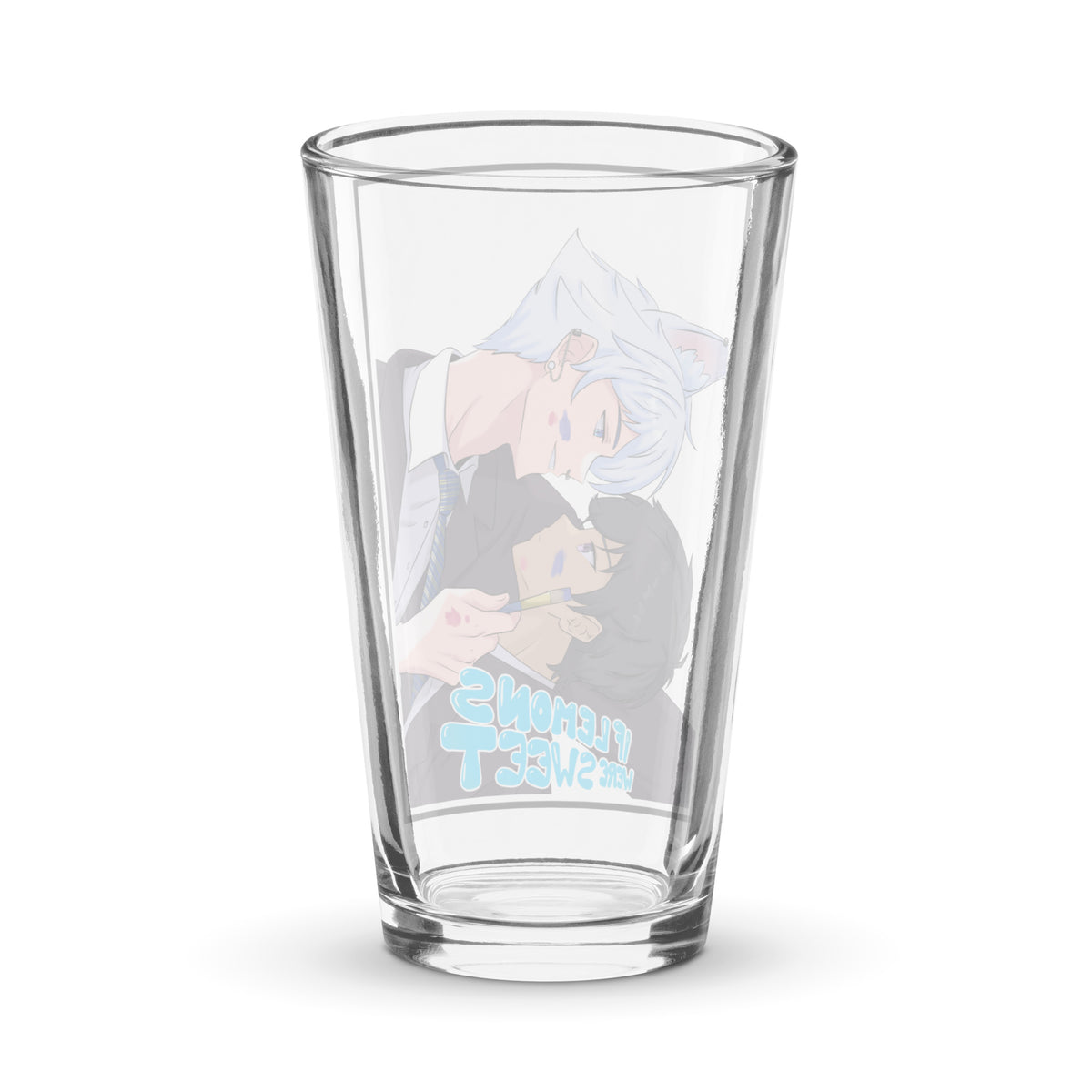 VTuber Academy Studio - Original BL Manga - If Lemons Were Sweet - Shaker pint glass