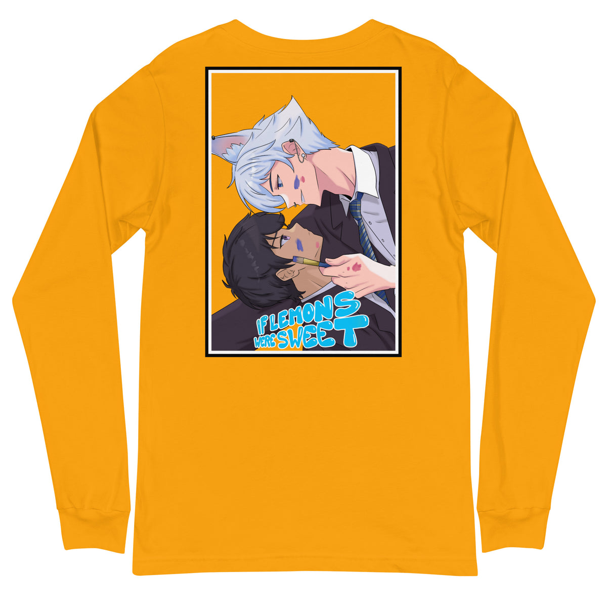 VTuber Academy Studio - BL Manga Original - If Lemons Were Sweet Unisex Long Sleeve Tee